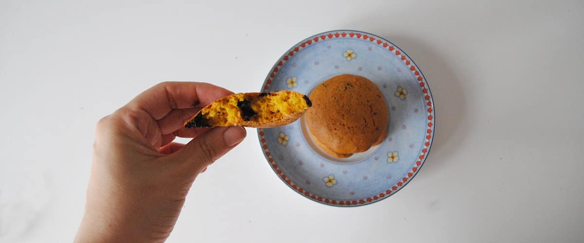 Pumpkin biscuit cookies